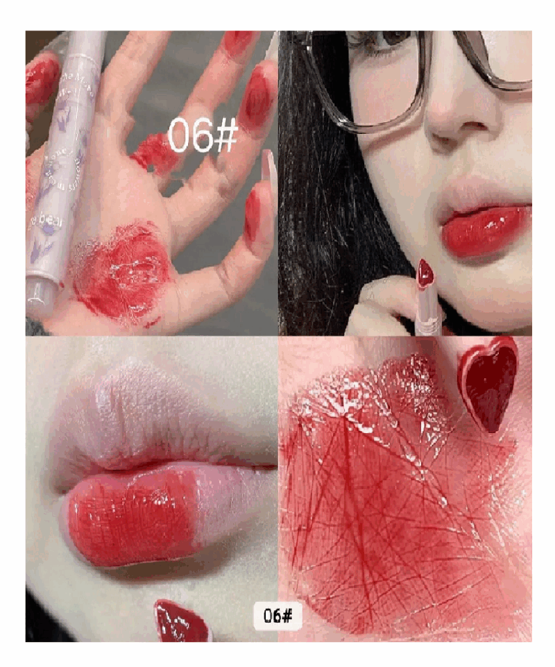 Gege Bear Kalpli Jelly Lipstick - Görsel 7