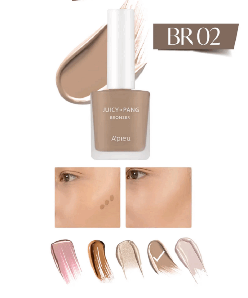 MISSHA BR02 A'PIEU Juicy-Pang Water Bronzer - Görsel 2