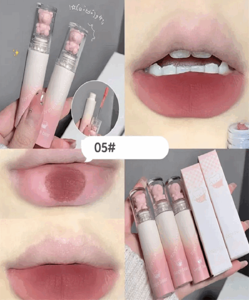 Gege Bear Kadife Gloss - Görsel 6
